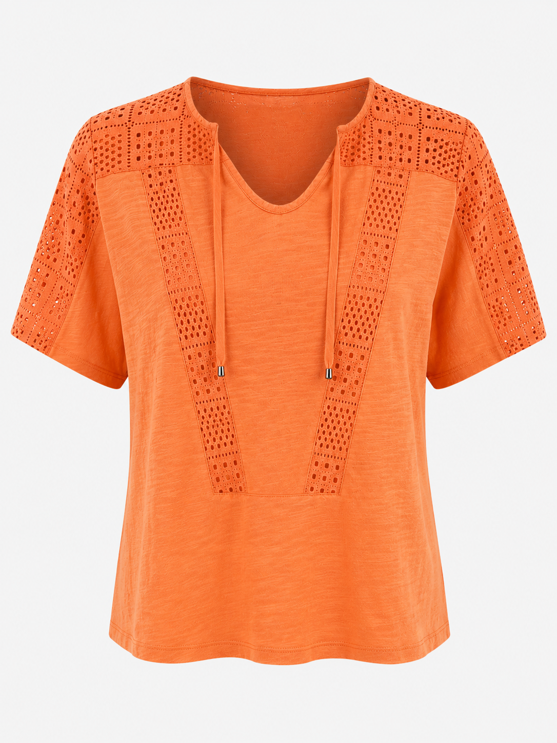 Wild Palms Mesh Top, Mango