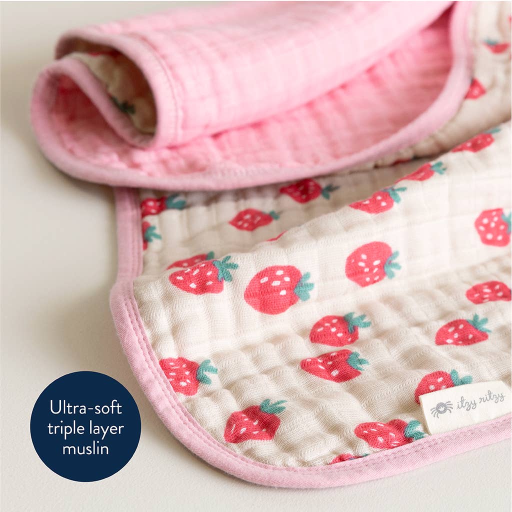 Itzy Blanket™: Strawberries + Cream