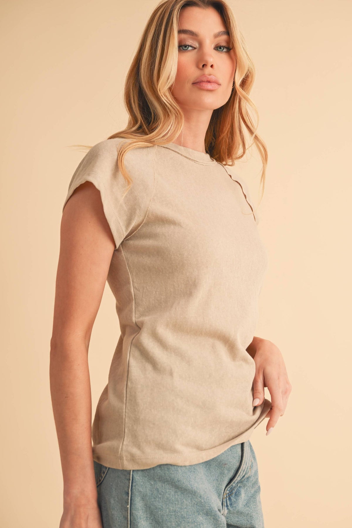 Ivy Tee: Cherry / Contemporary