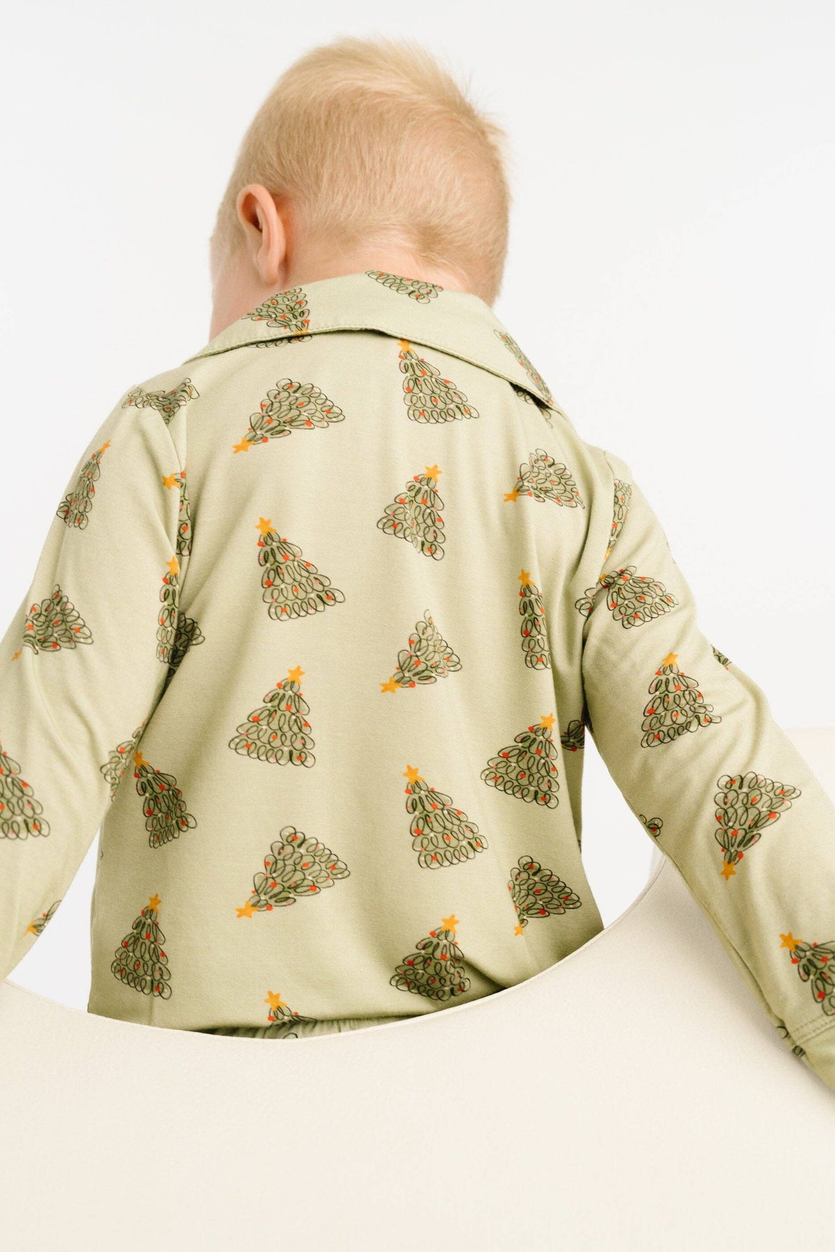 Magical Trees Bamboo Button Up Set: 12/14