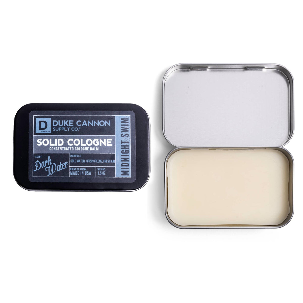 DUKE CANNON: SOLID COLOGNE - Midnight Swim