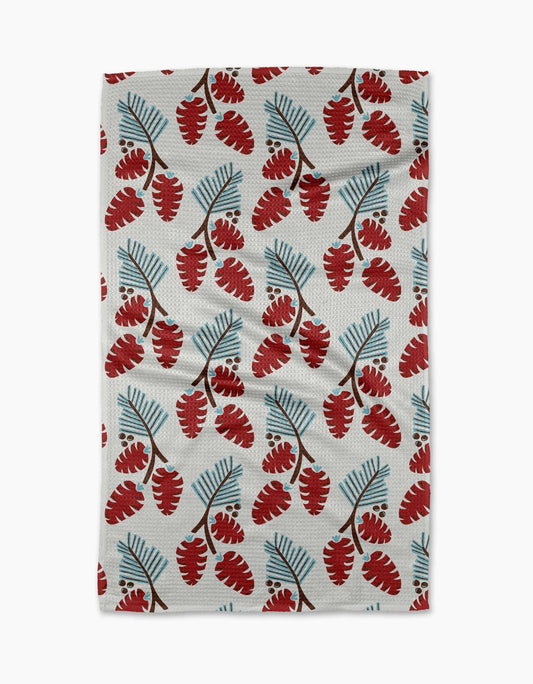 Winter Forage Tea Towel