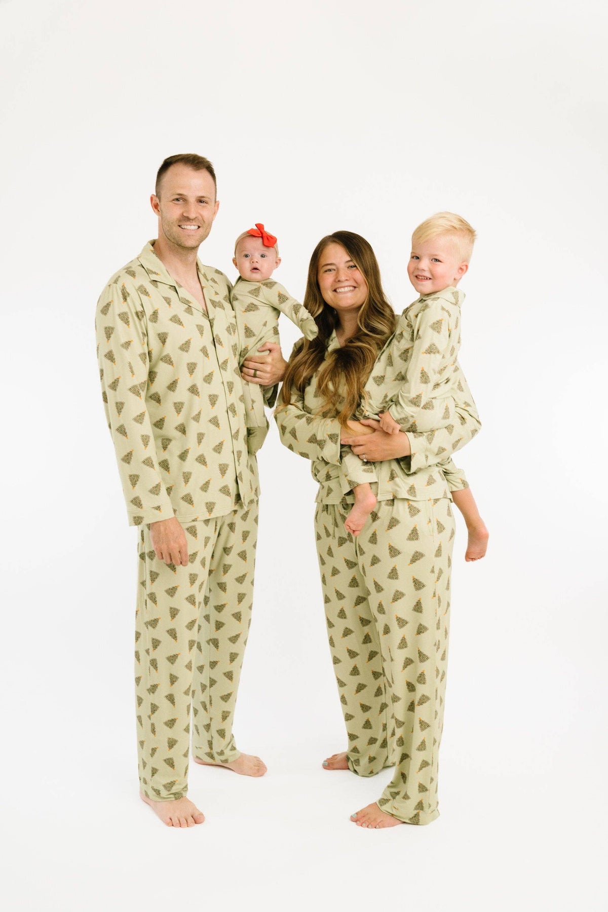 Magical Trees Bamboo Button Up Set: 12/14