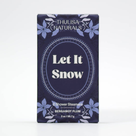 CHRISTMAS SHOWER STEAMER | 2 Pack Gift Set | Bergamot Plum