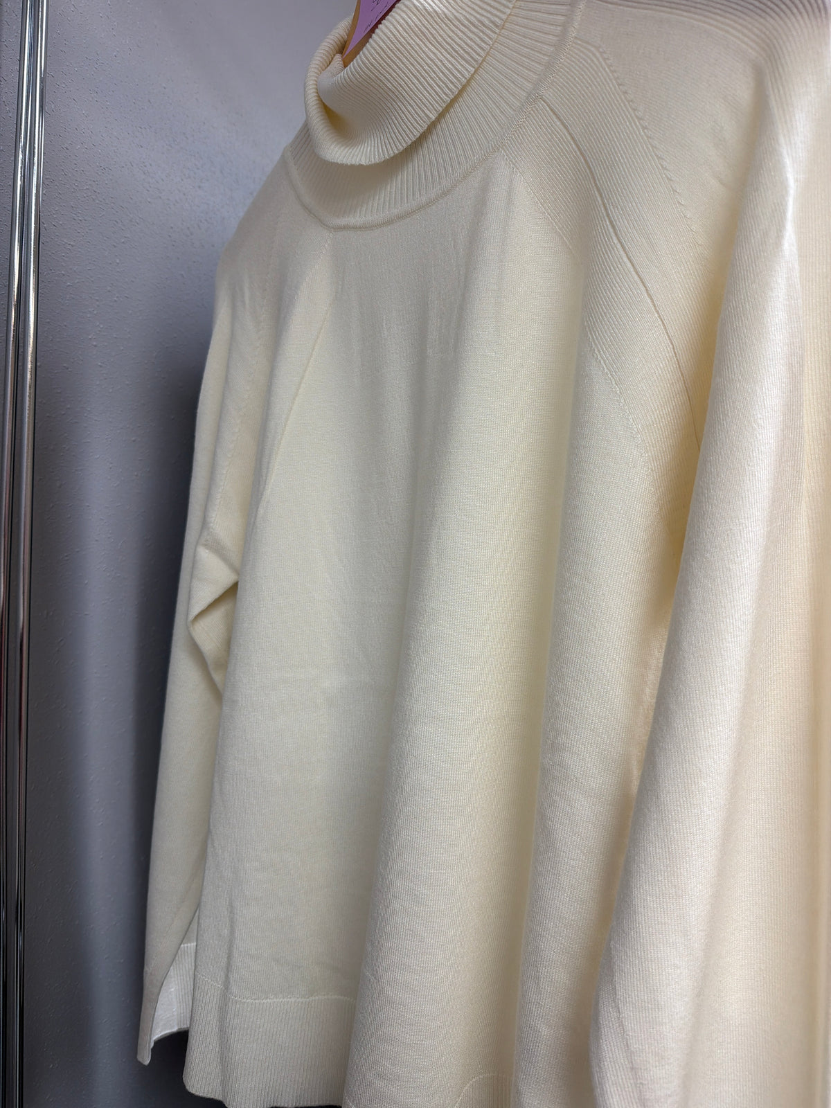 TRIBAL: L/S TURTLE NECK SWEATER