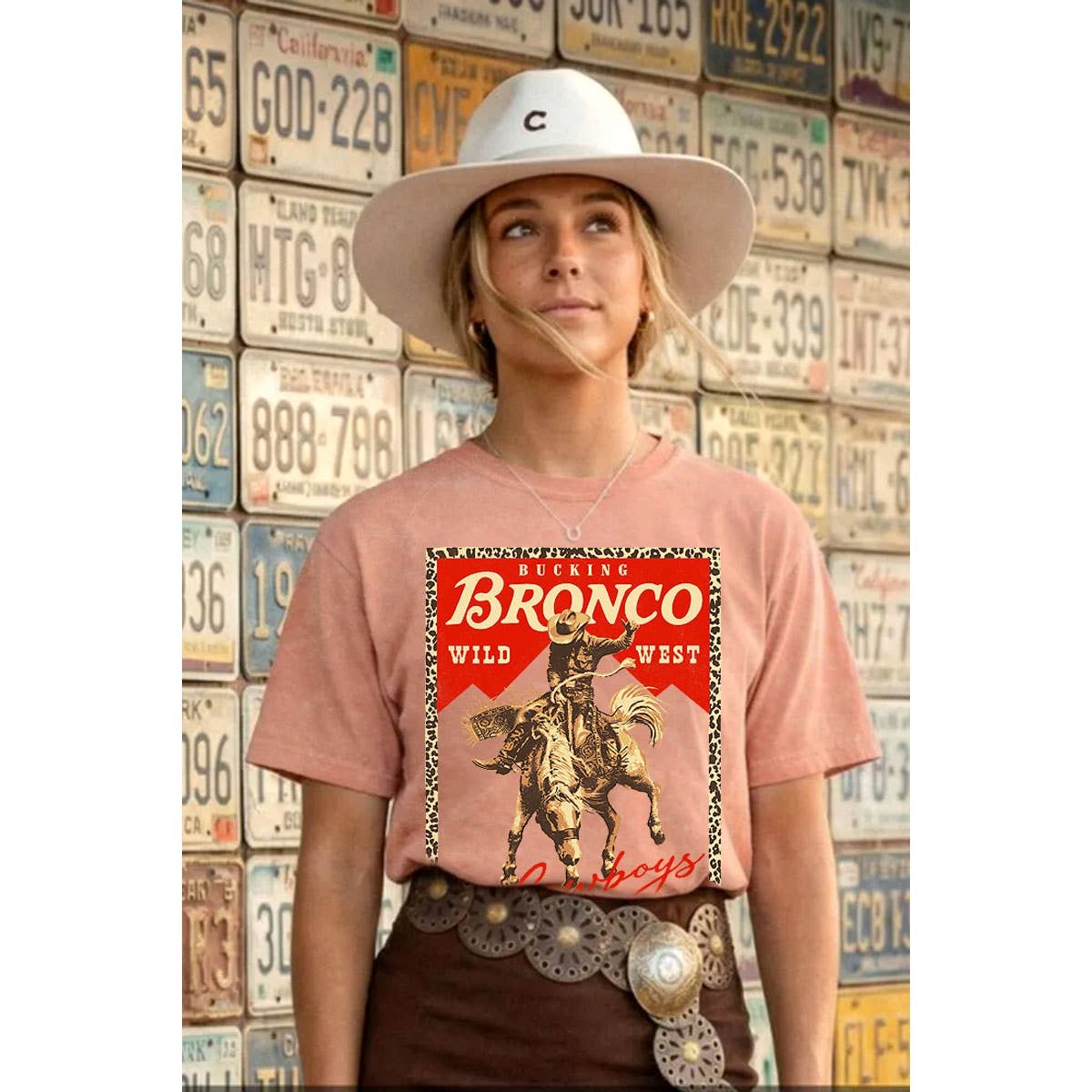 BRONCO WILD WEST MINERAL TEE