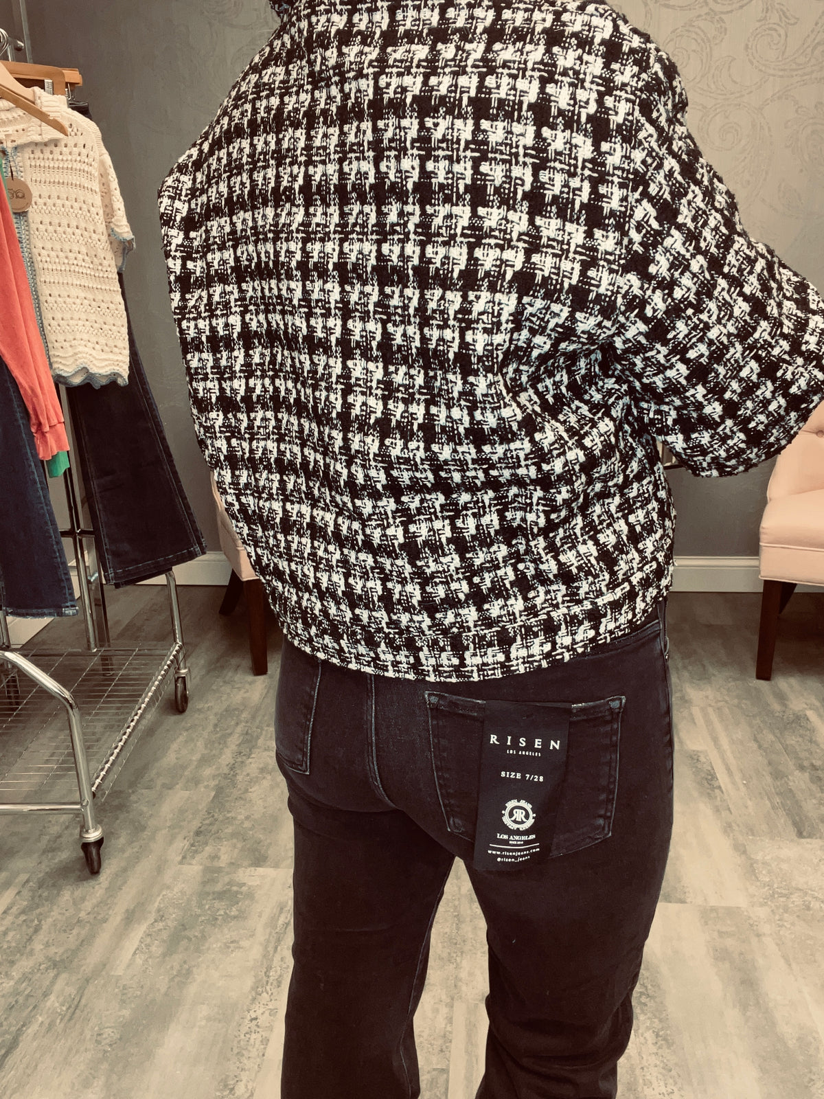 CHLOE TWEED JACKET