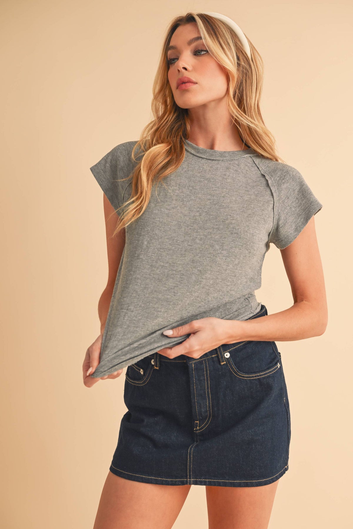 Ivy Tee: Cherry / Contemporary