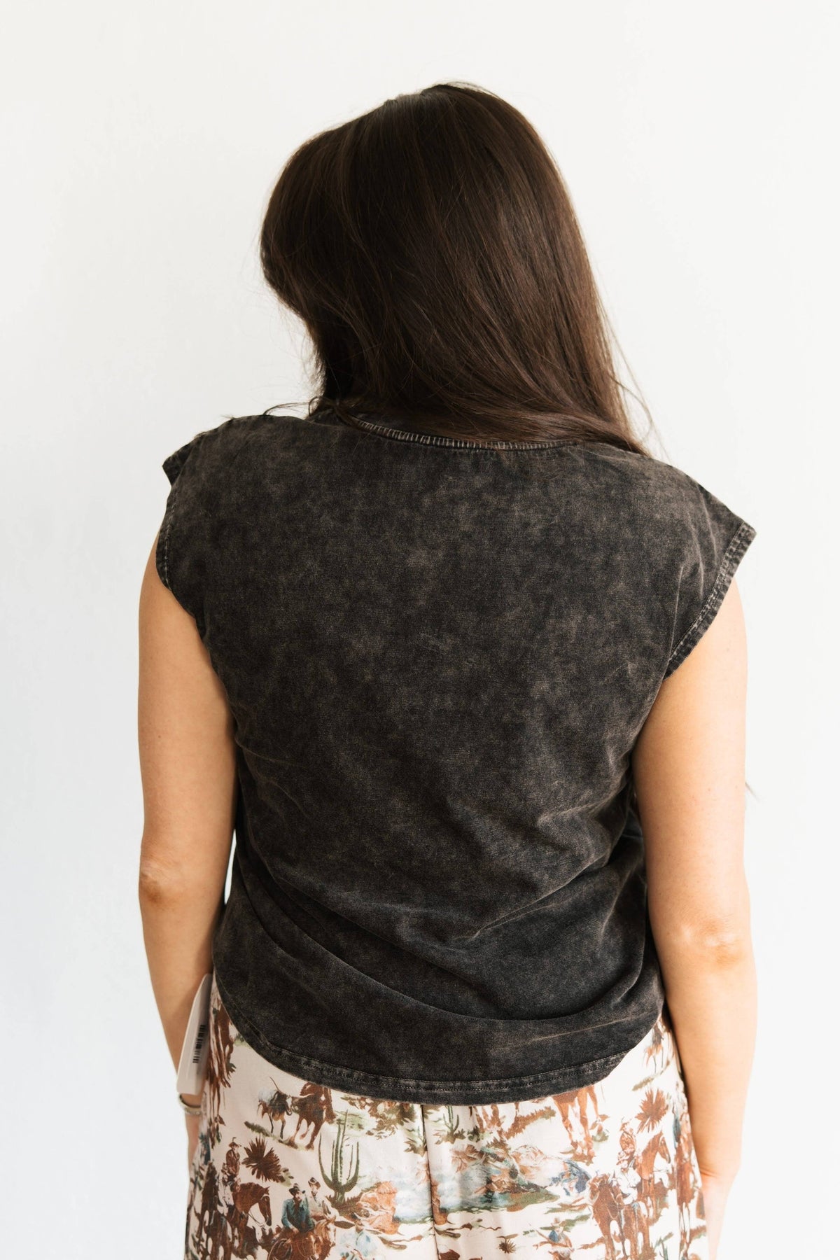 HOWDY VINTAGE BLACK TANK