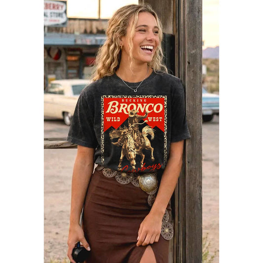 BRONCO WILD WEST MINERAL TEE